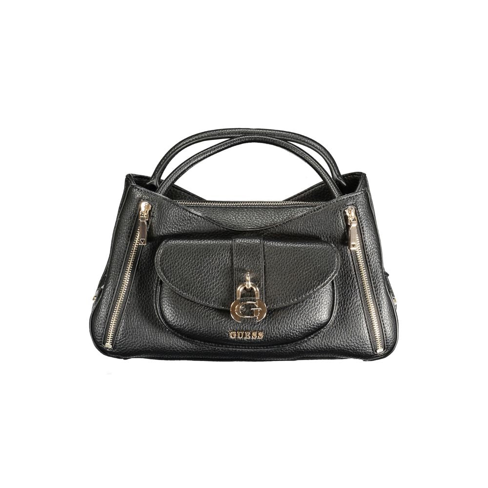 Guess Jeans Black Polyurethane Women Handbag
