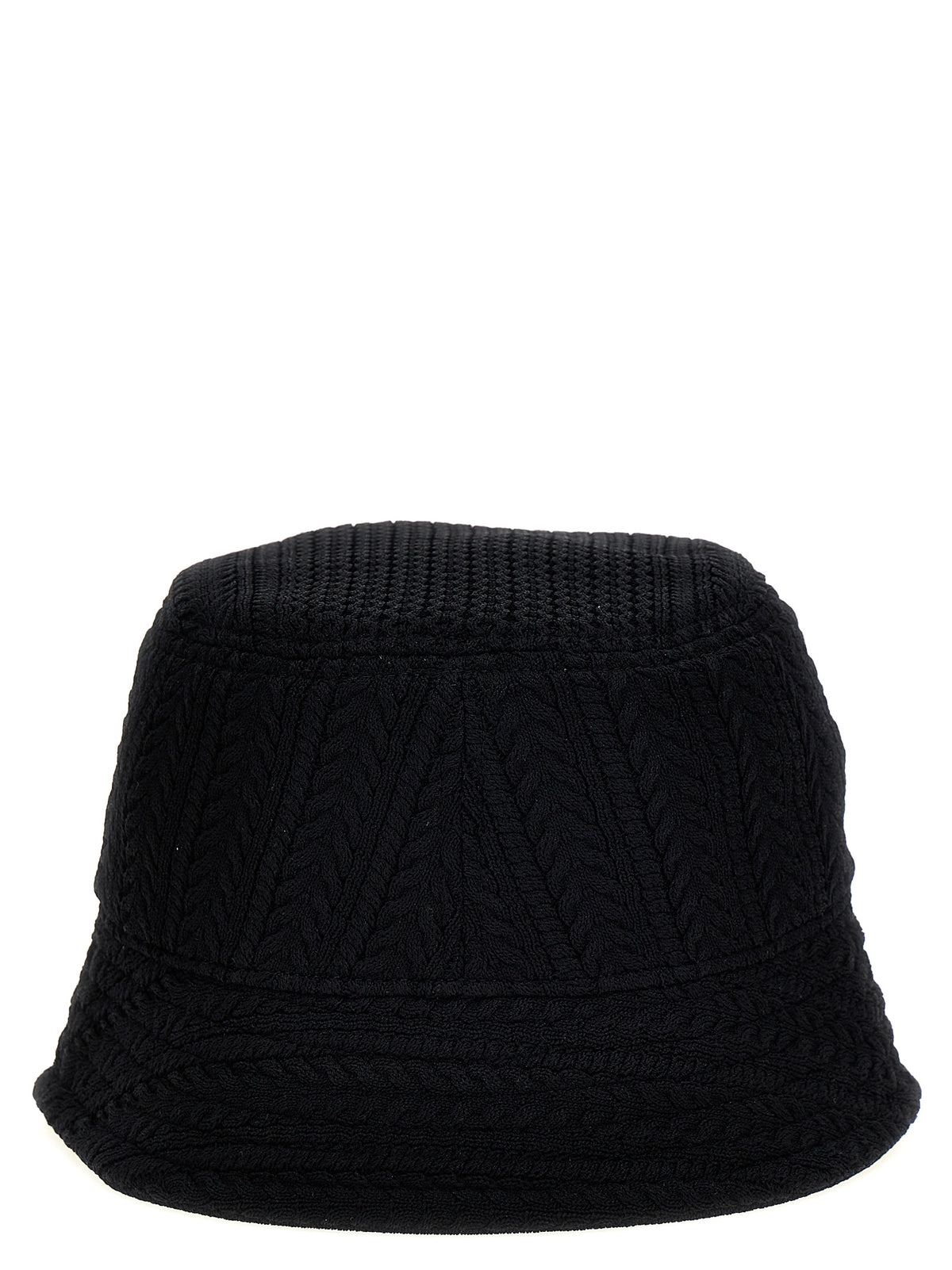 Jacquemus Black Viscose Bucket Hat