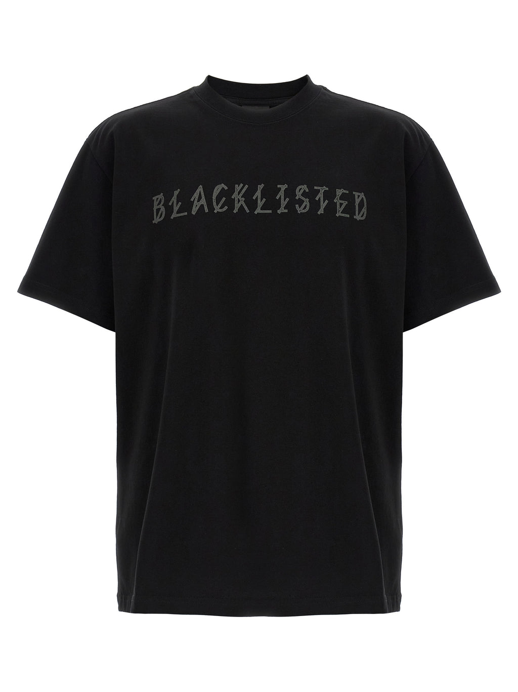 44 Label Group Black Cotton T-Shirt