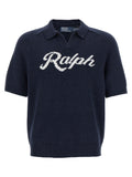 Polo Ralph Lauren Blue Linen Cardigan
