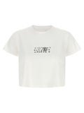MM6 Maison Margiela White Cotton T-Shirt