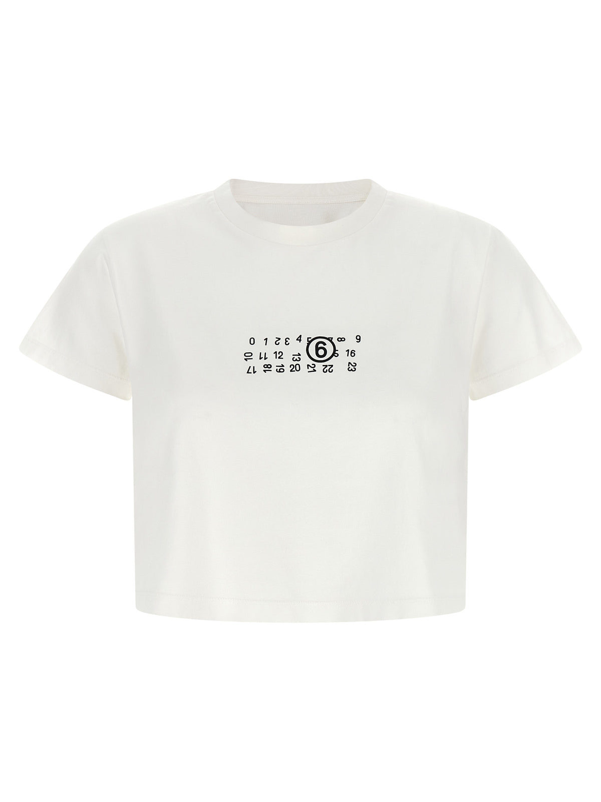 MM6 Maison Margiela White Cotton T-Shirt