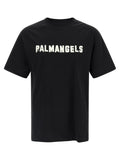 Palm Angels Black Cotton T-Shirt