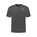 K-WAY Black Cotton Men T-Shirt