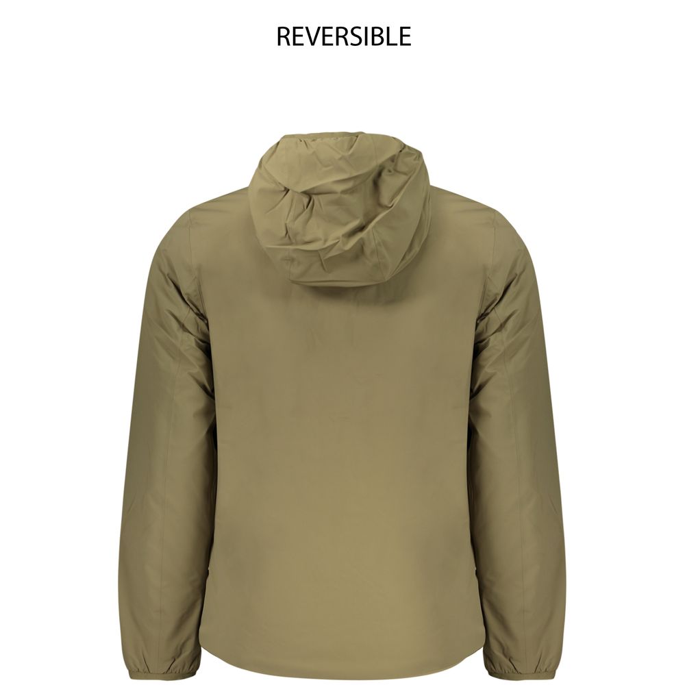 K-WAY Green Nylon Men's Jacket