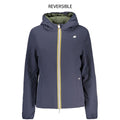 K-WAY Blue Nylon Shell Jacket