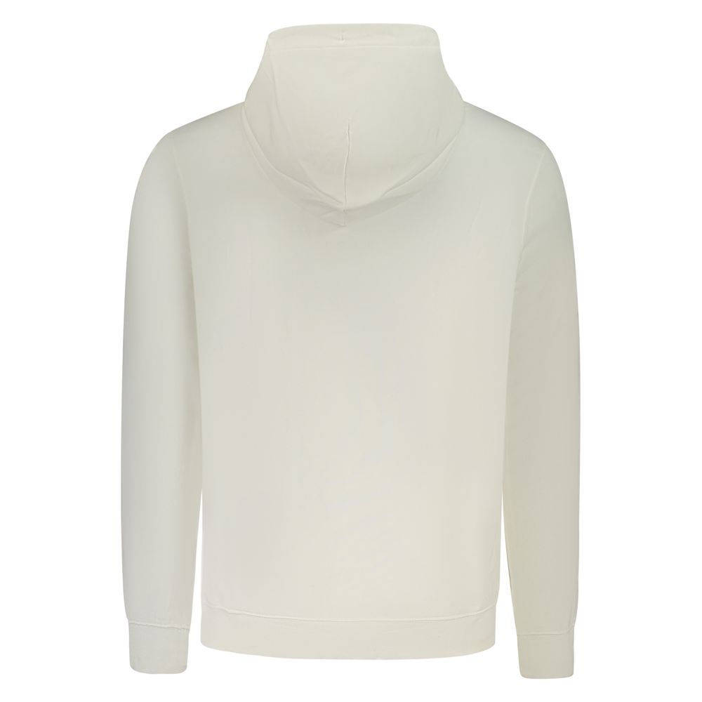 Calvin Klein White Cotton Men's Hoodie