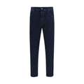 PT Torino Blue Cotton Tapered Jeans