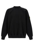 Stone Island Black Cotton Sweatshirt