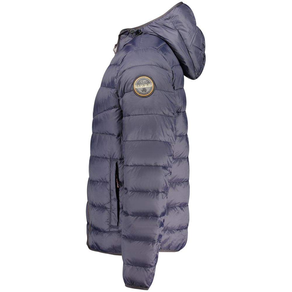 Napapijri Blue Poliammide Mens Jacket