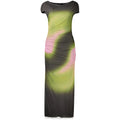 Desigual Green Polyester Casual Dress