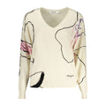 Desigual White Viscose Women's Sweater