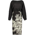 Desigual Black Viscose Womens Dress