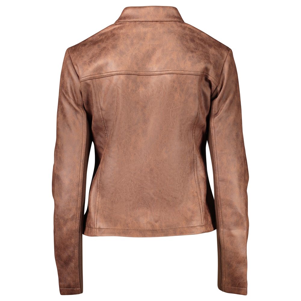 Desigual Brown Polyester Womens Jacket