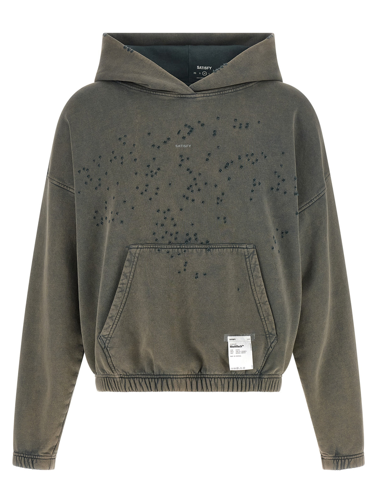 SATISFY Gray Organic Cotton Sweatshirt