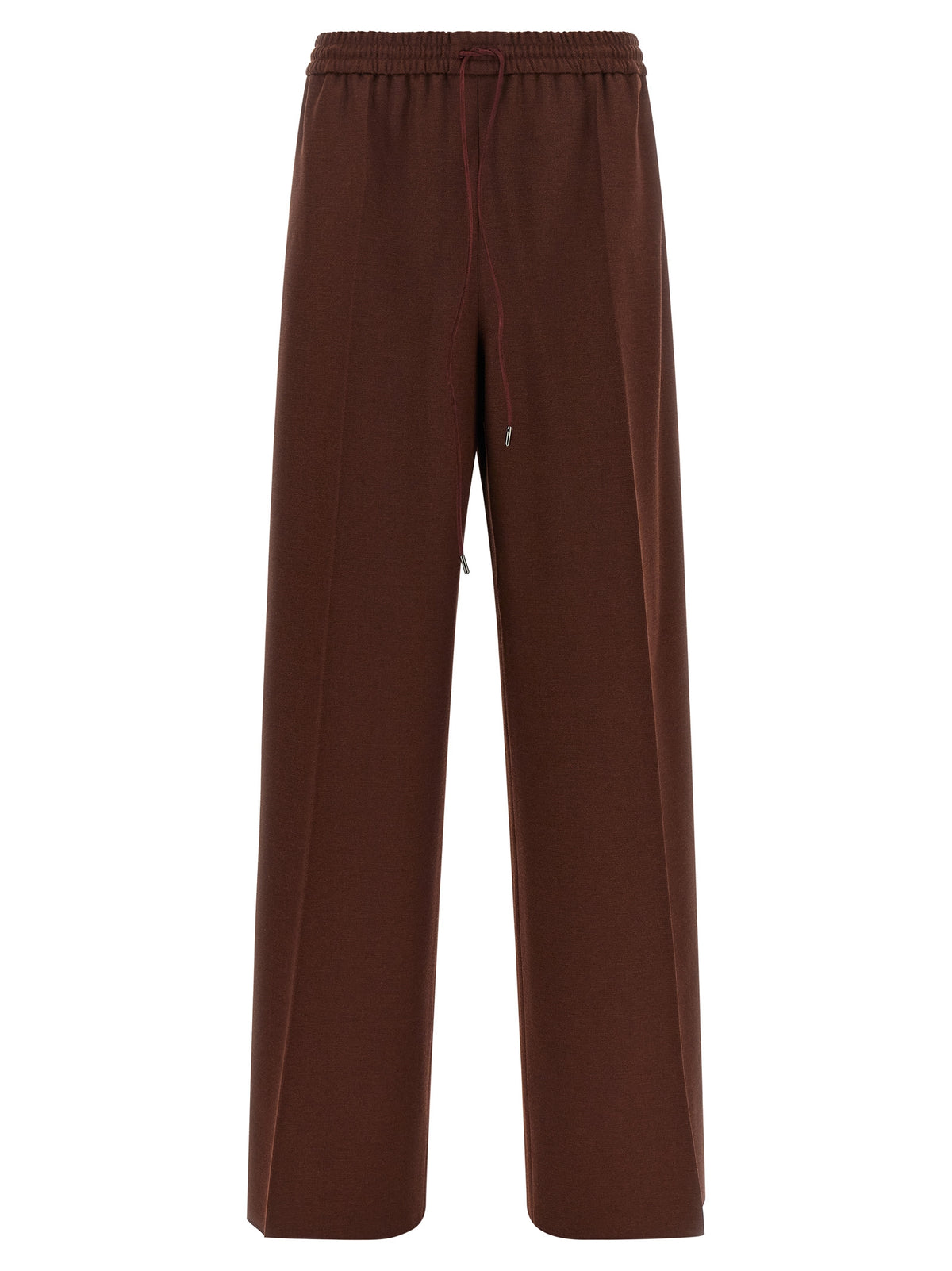 Max Mara Brown Wool Casual Pants