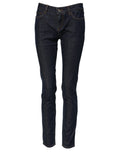 Dolce & Gabbana Blue Skinny Cotton Mid Waisted Denim Jeans