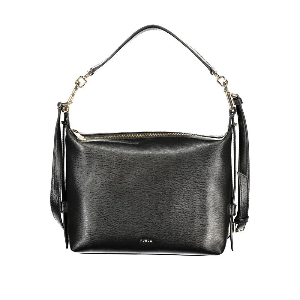 Furla Nero Leather Women Bag