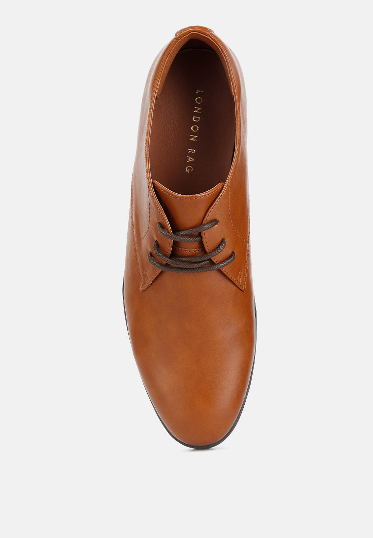 Finch Men's Minimalist Derby Shoes